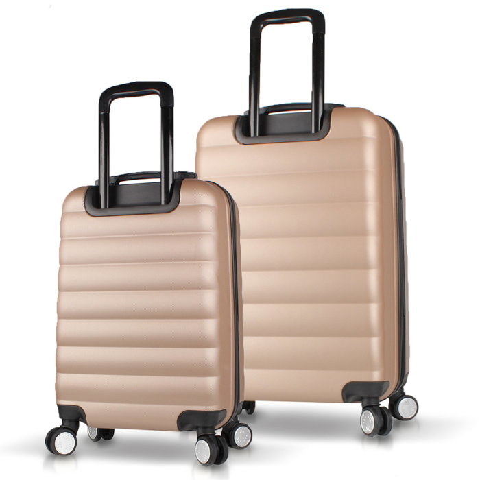 Zoozie Bags Juego de Maletas de 2 Piezas Dorado Zoozie Bags Juego de Maletas de 2 Piezas Dorado